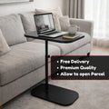 Adjustable C-Shape Side Table