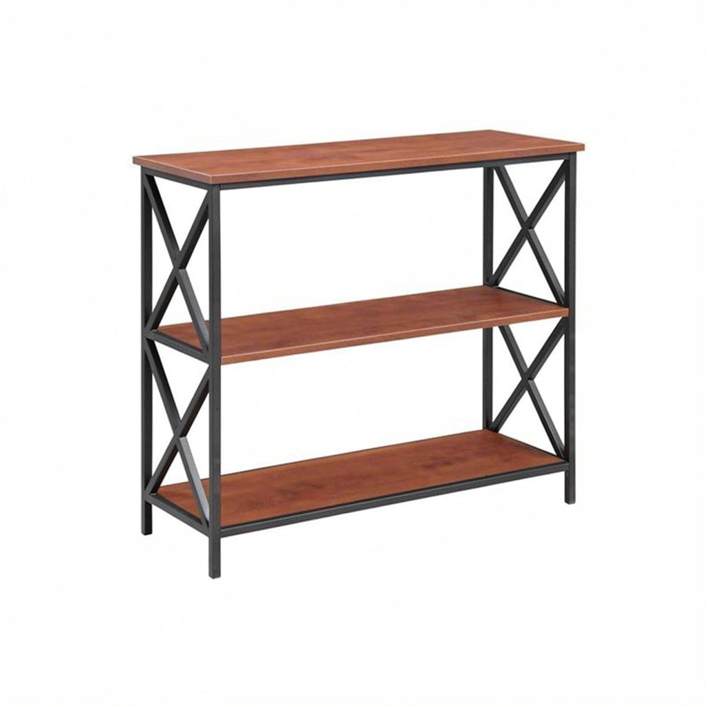 Bookcase Console Organizer Decor Rack
