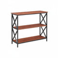 Bookcase Console Organizer Decor Rack