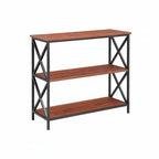 Bookcase Console Organizer Decor Rack