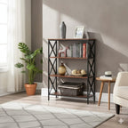 Bookcase Console Organizer Decor Rack