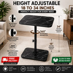 Height adjustable Table for Bed & Sofa , 360° Swivel, Height Adjustable