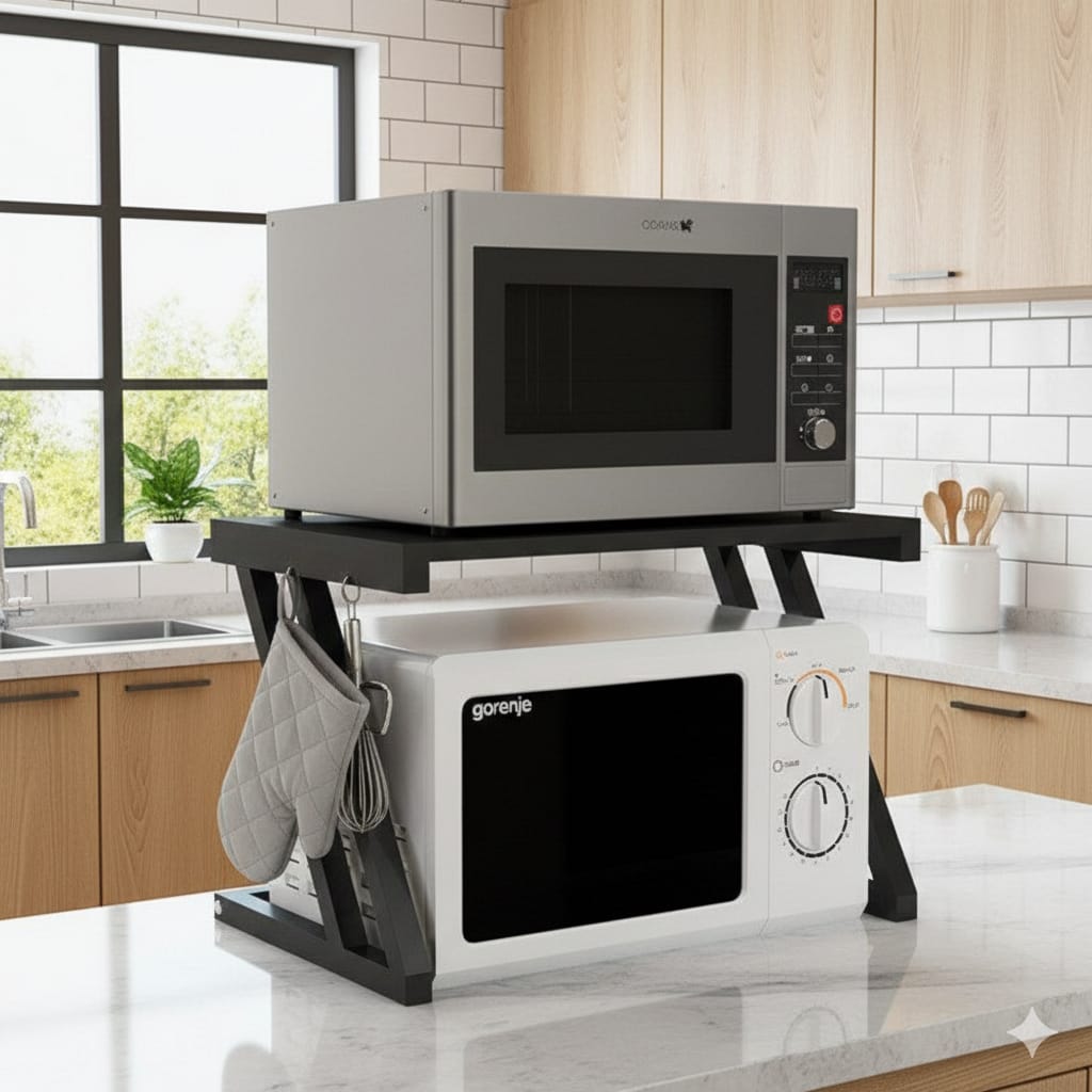 Microwave Shelf Storage Rack