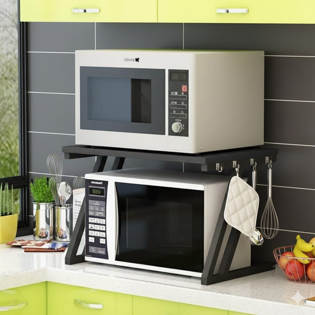 Microwave Shelf Storage Rack