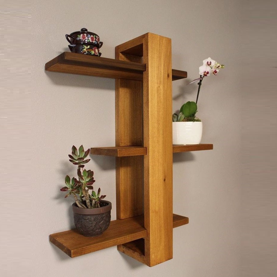 Modern Handmade Floating Shelves for Wall