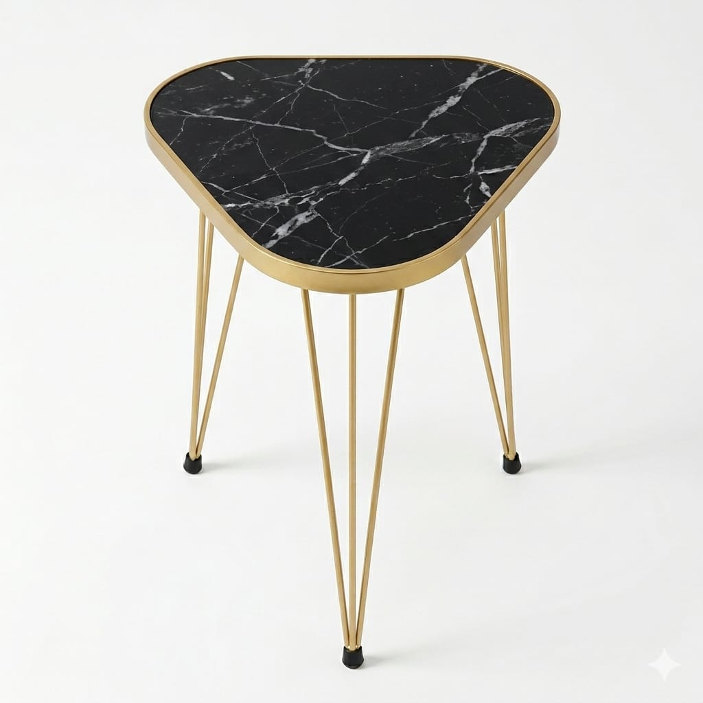 3 Corner Gold & Glory - Nesting Table . Single Pcs