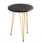 Round Gold & Glory Nesting Table . Single Pcs