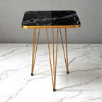 Square Gold & Glory Nesting Table . Single Pcs